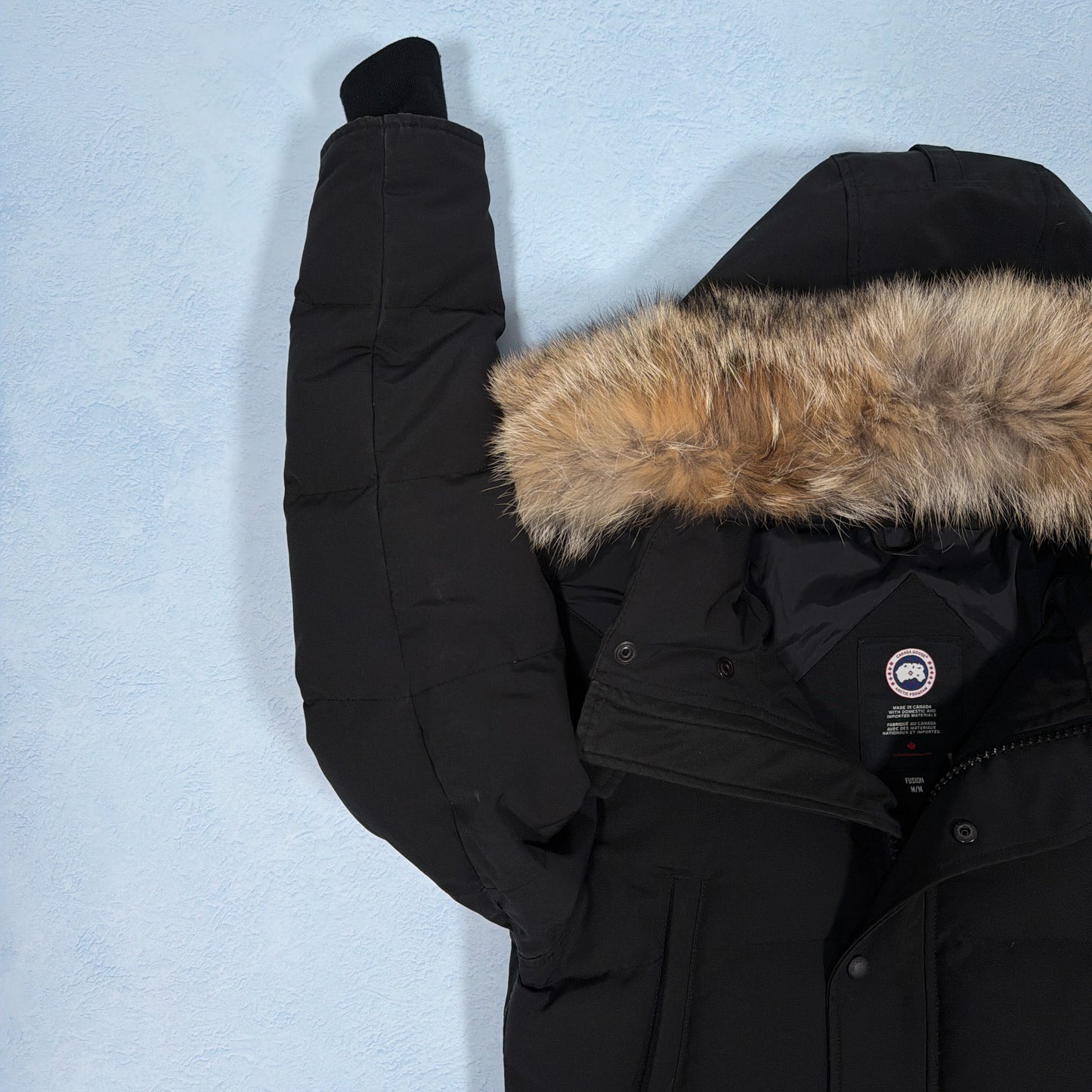 Wyndham Parka Heritage - Black M Fusion (Pre Owned) | Canada Goose