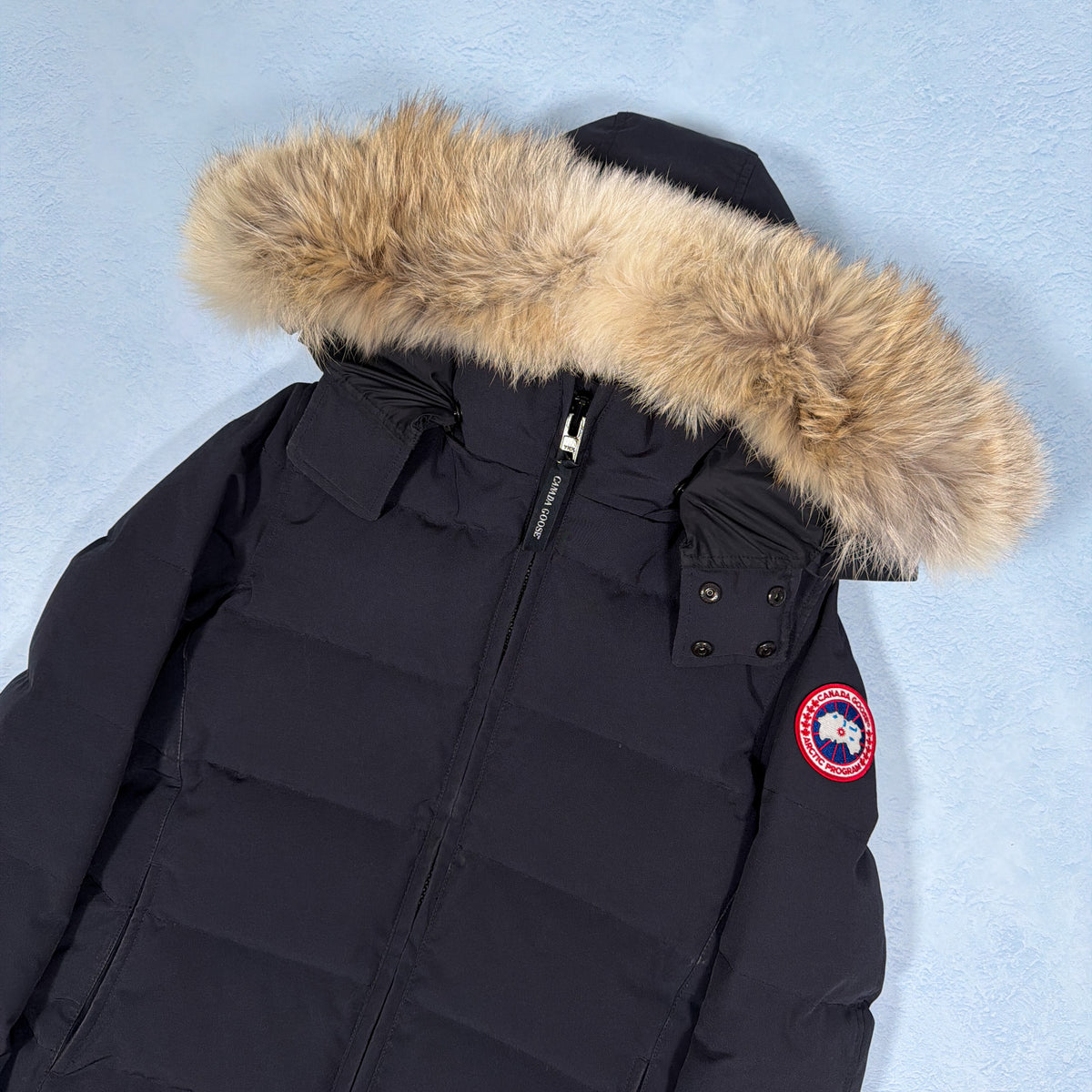 Belleville Parka Heritage - Navy M (Pre Owned) | Canada Goose