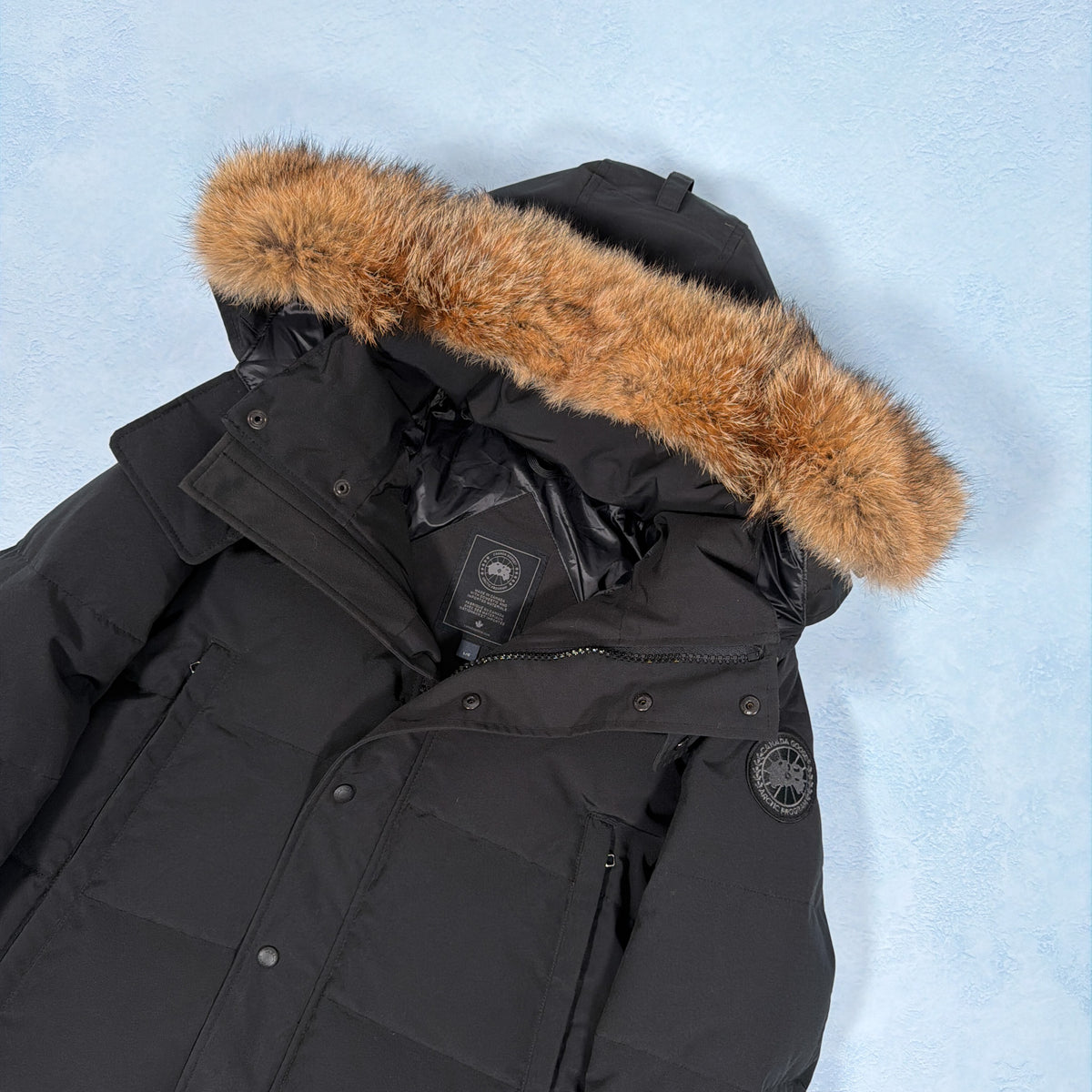 Wyndham Parka Heritage Black Label - Black Large (Pre Owned) | Canada Goose