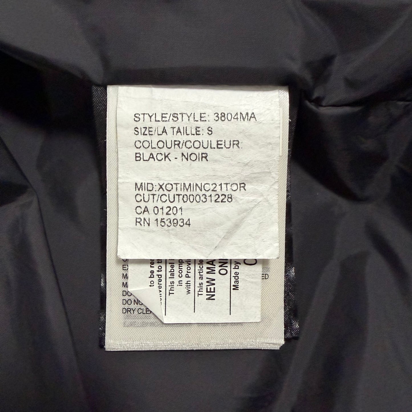 MacMillan Parka - Black S Fusion (Pre Owned) | Canada Goose