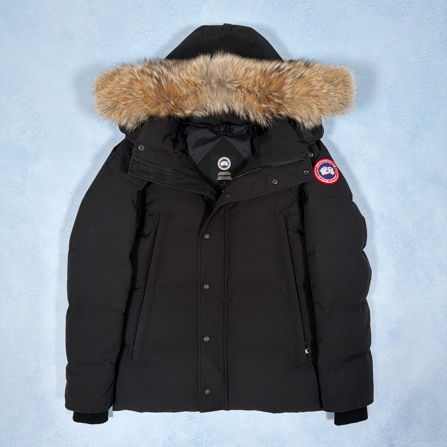 Wyndham Parka Heritage - Black M Fusion (Pre Owned) | Canada Goose