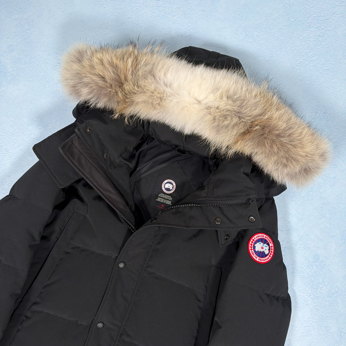 Wyndham Parka Heritage - Black XL (Pre Owned) | Canada Goose