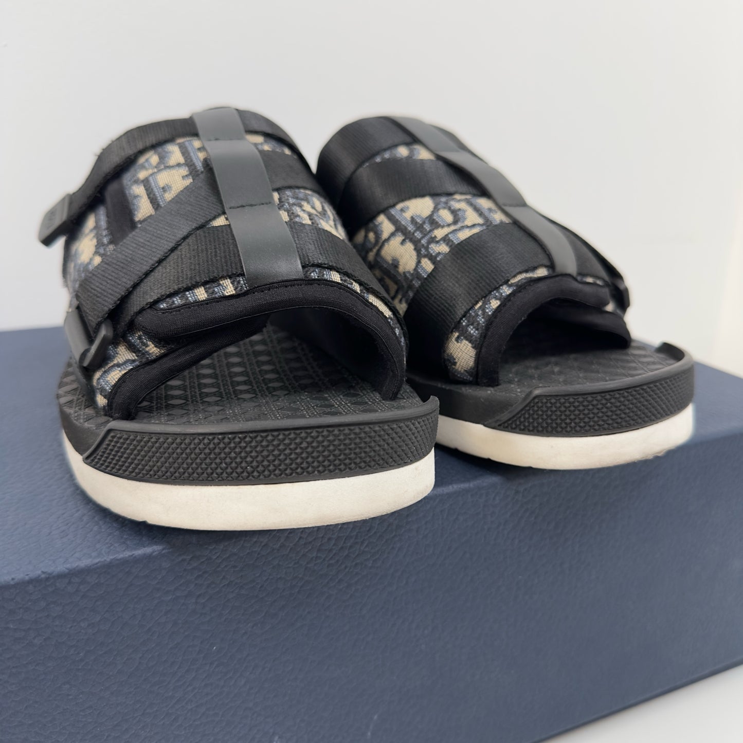 Dior Alpha Sliders - UK 8 Black