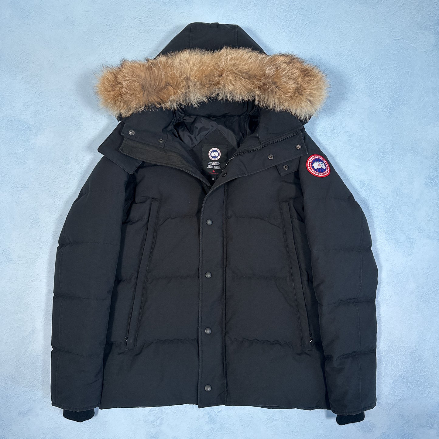 Wyndham Parka Heritage - Black L (Pre Owned) | Canada Goose
