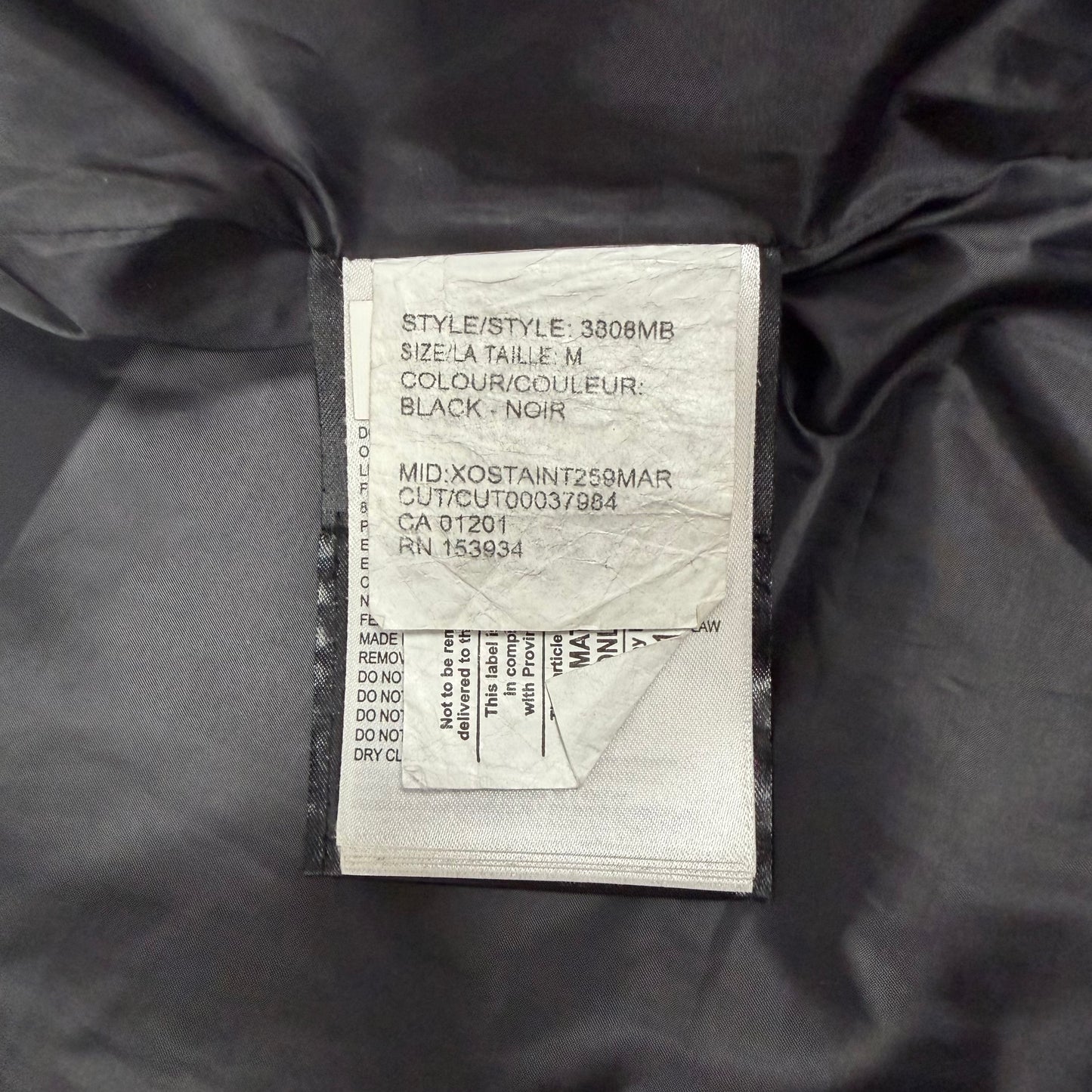 Wyndham Parka Heritage Black Label - Black M (Pre Owned) | Canada Goose
