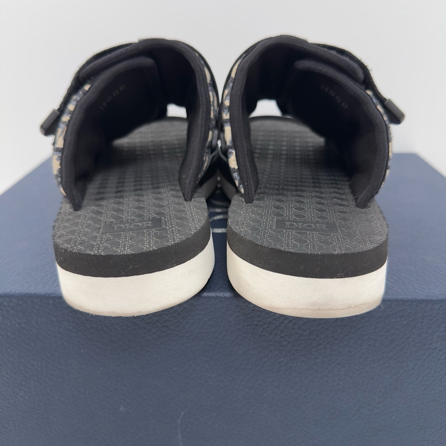 Dior Alpha Sliders - UK 8 Black