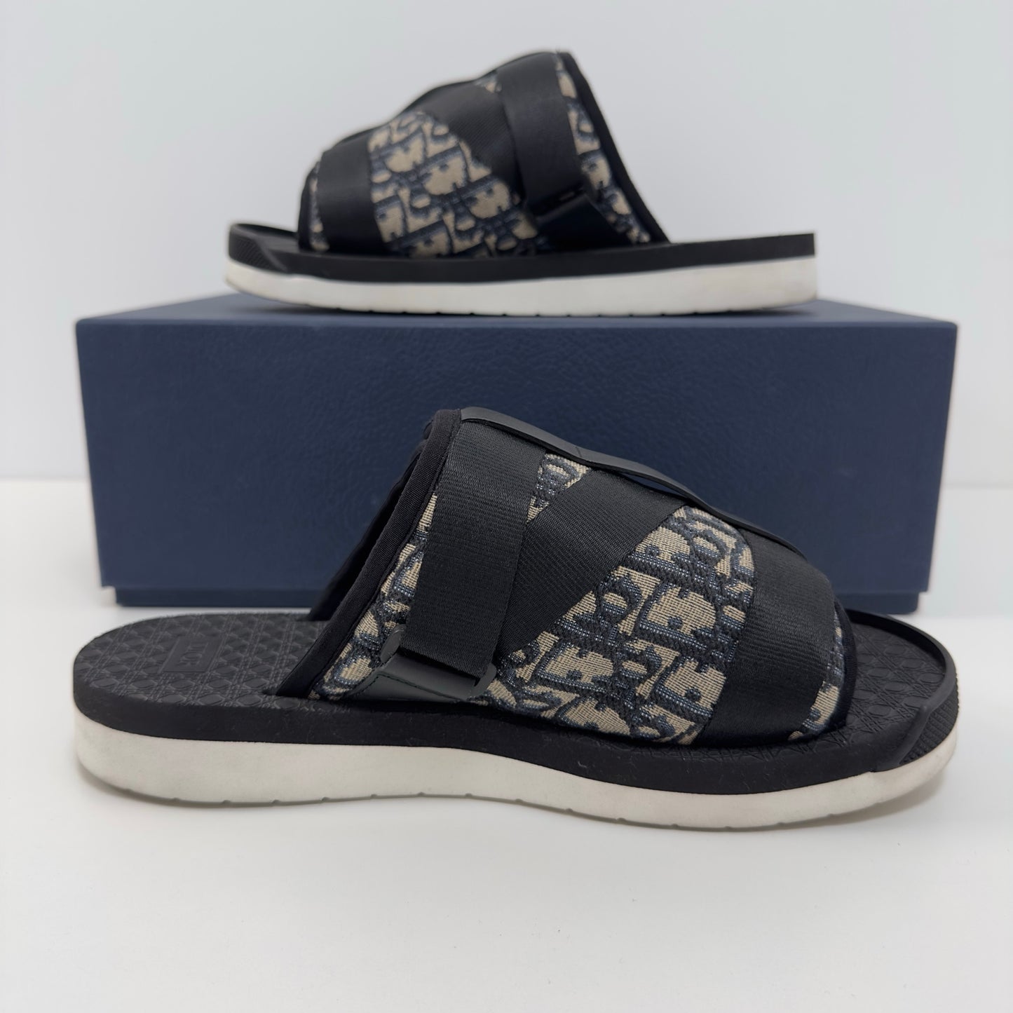 Dior Alpha Sliders - UK 8 Black