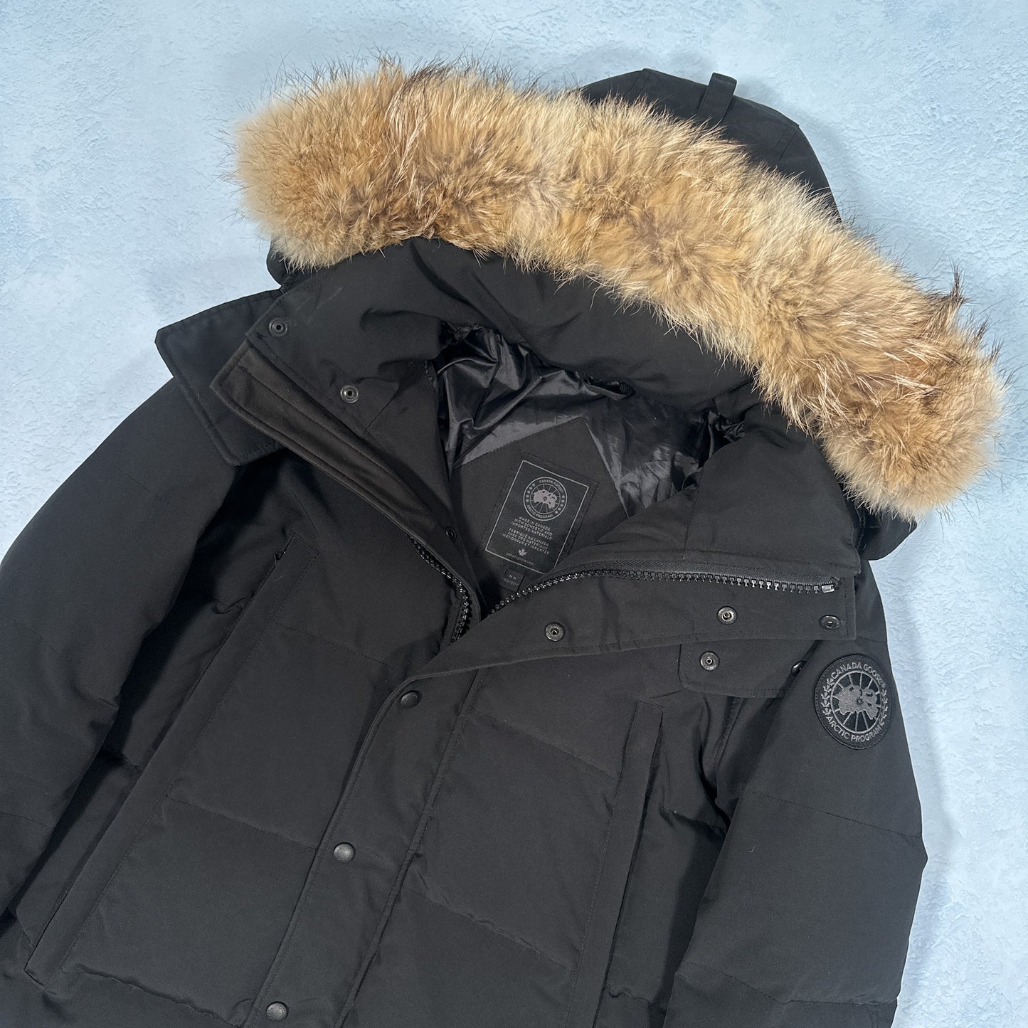 Wyndham Parka Heritage - Black M (Pre Owned) | Canada Goose