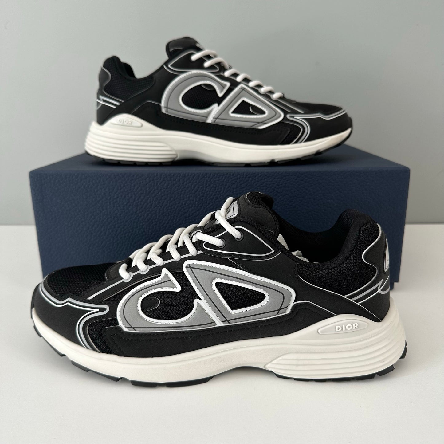 Dior B30 Trainers Black White