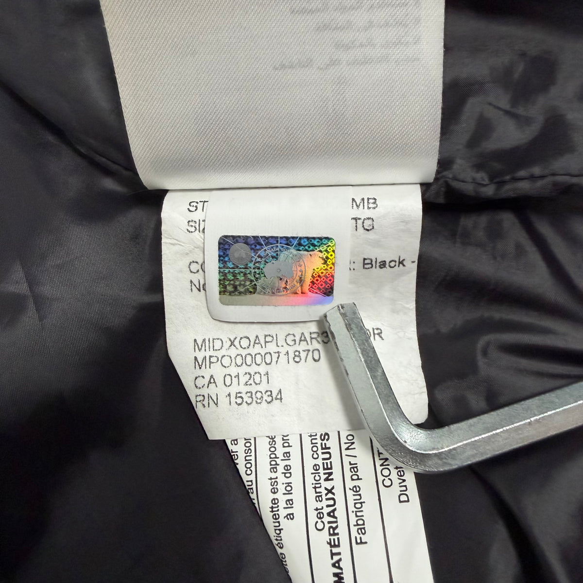 Wyndham Parka Heritage Black Label - Black XL (Pre Owned) | Canada Goose