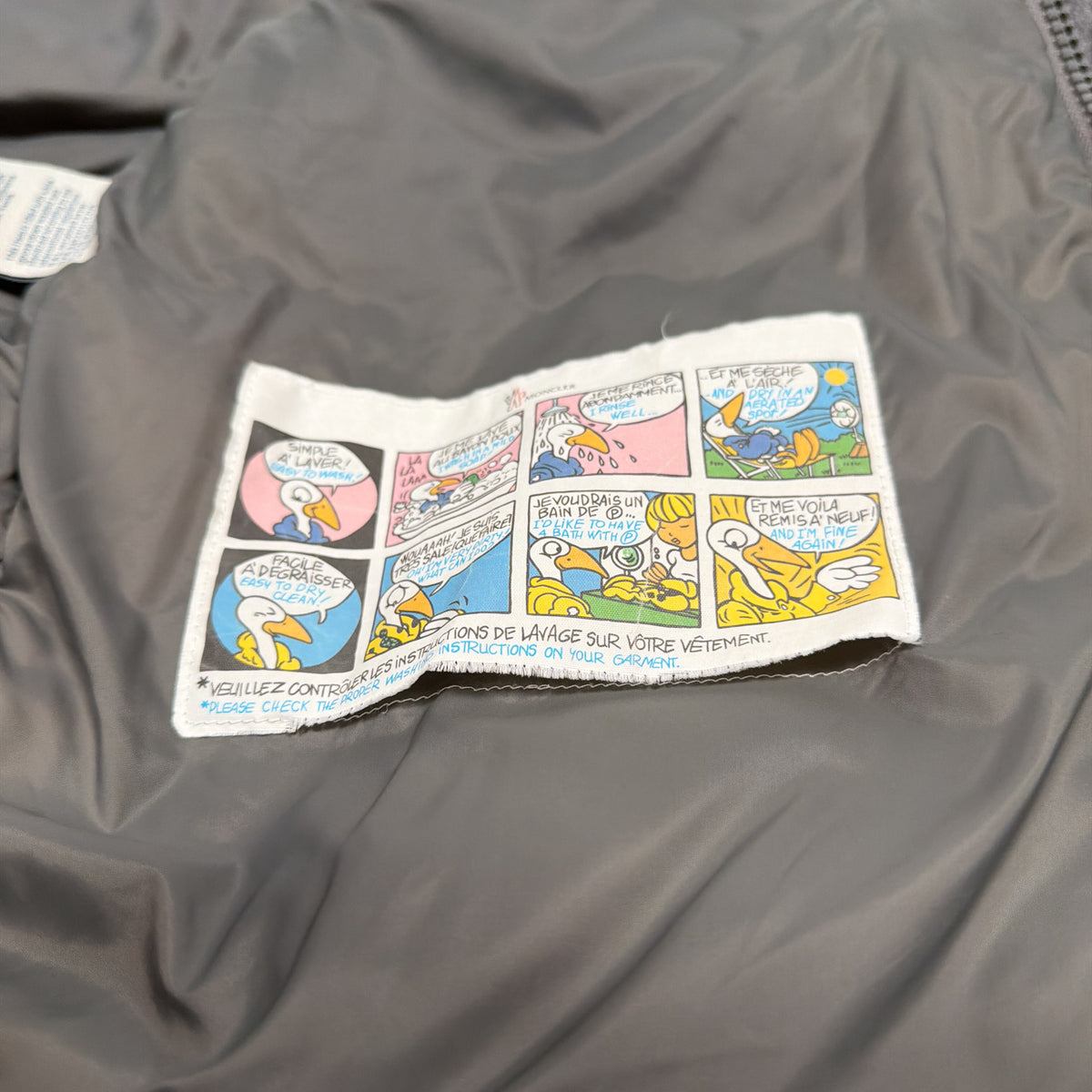 Montgenevre Down Jacket - Grey S/M (Pre Owned) | Moncler