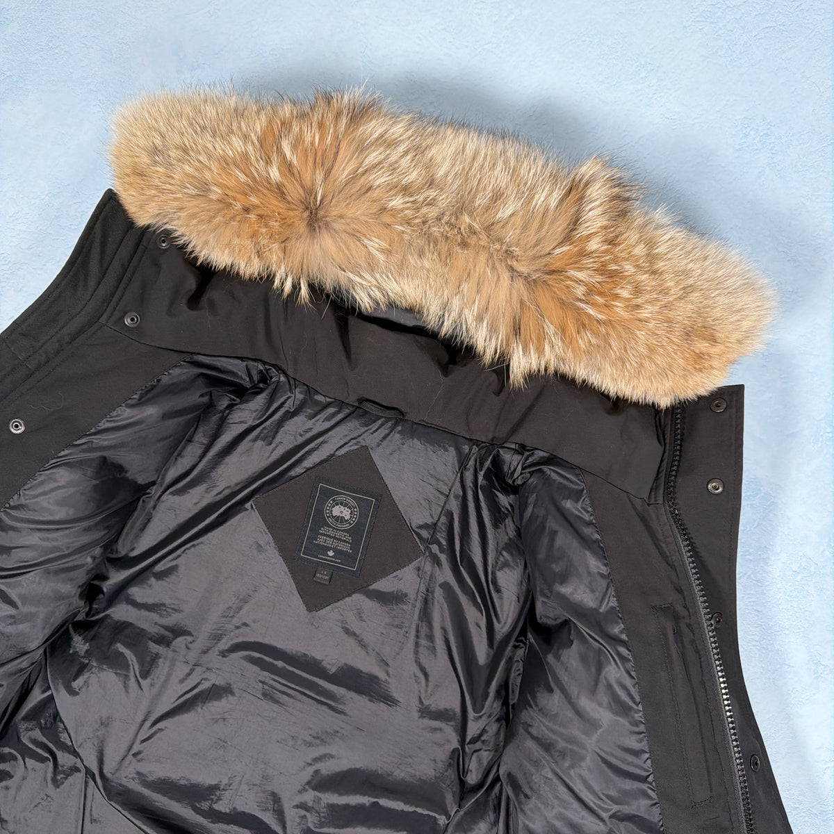 Wyndham Parka Heritage Black Label - Black Large (Pre Owned) | Canada Goose