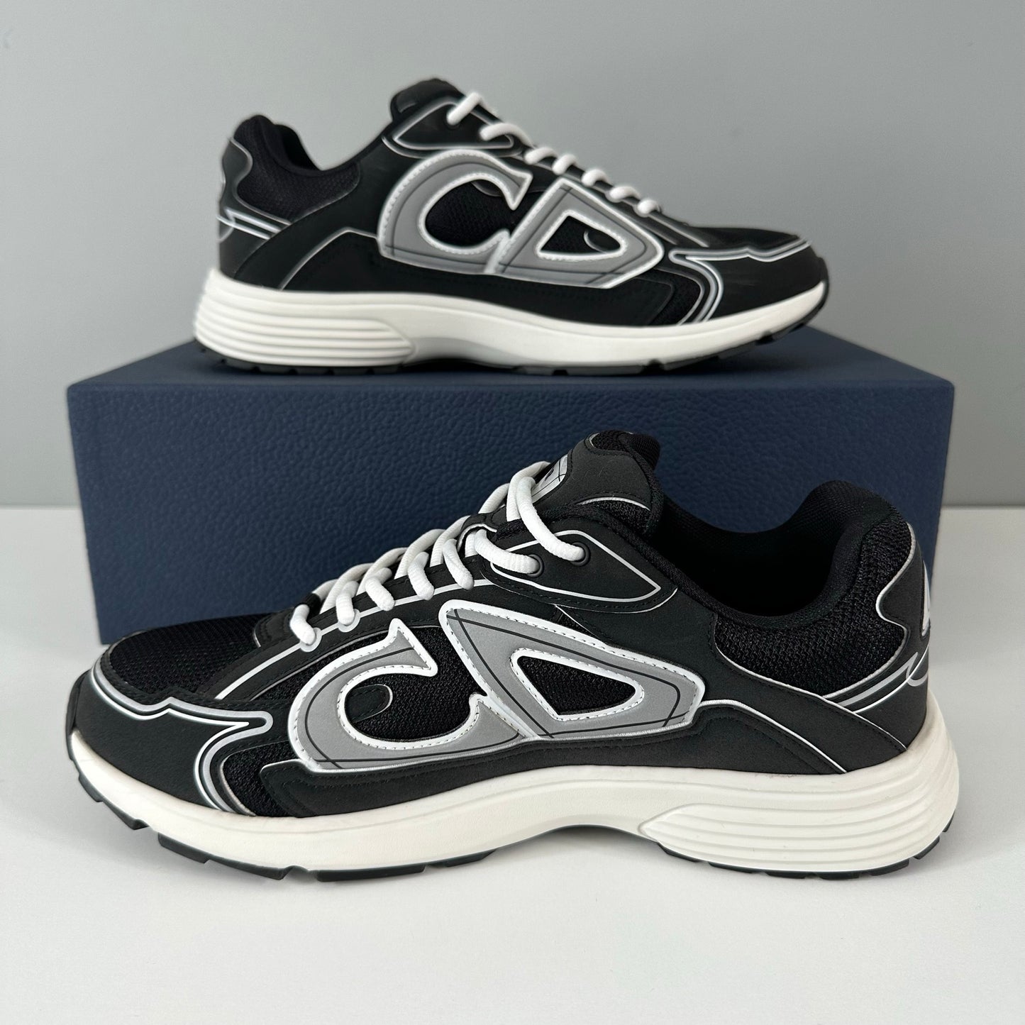 Dior B30 Trainers Black White