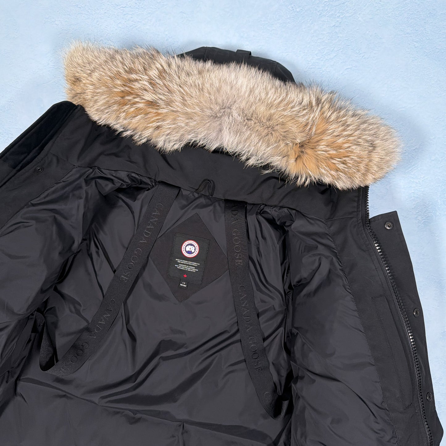 Wyndham Parka - Black Large (Pre Owned) | Canada Goose