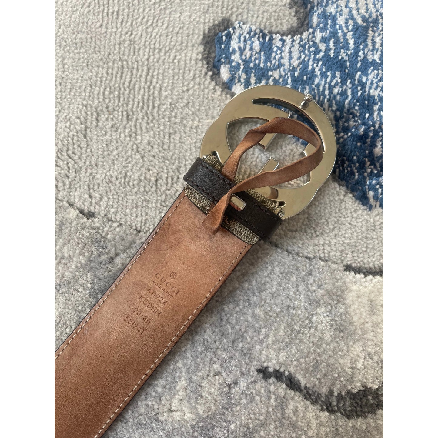 Gucci GG Supreme Belt